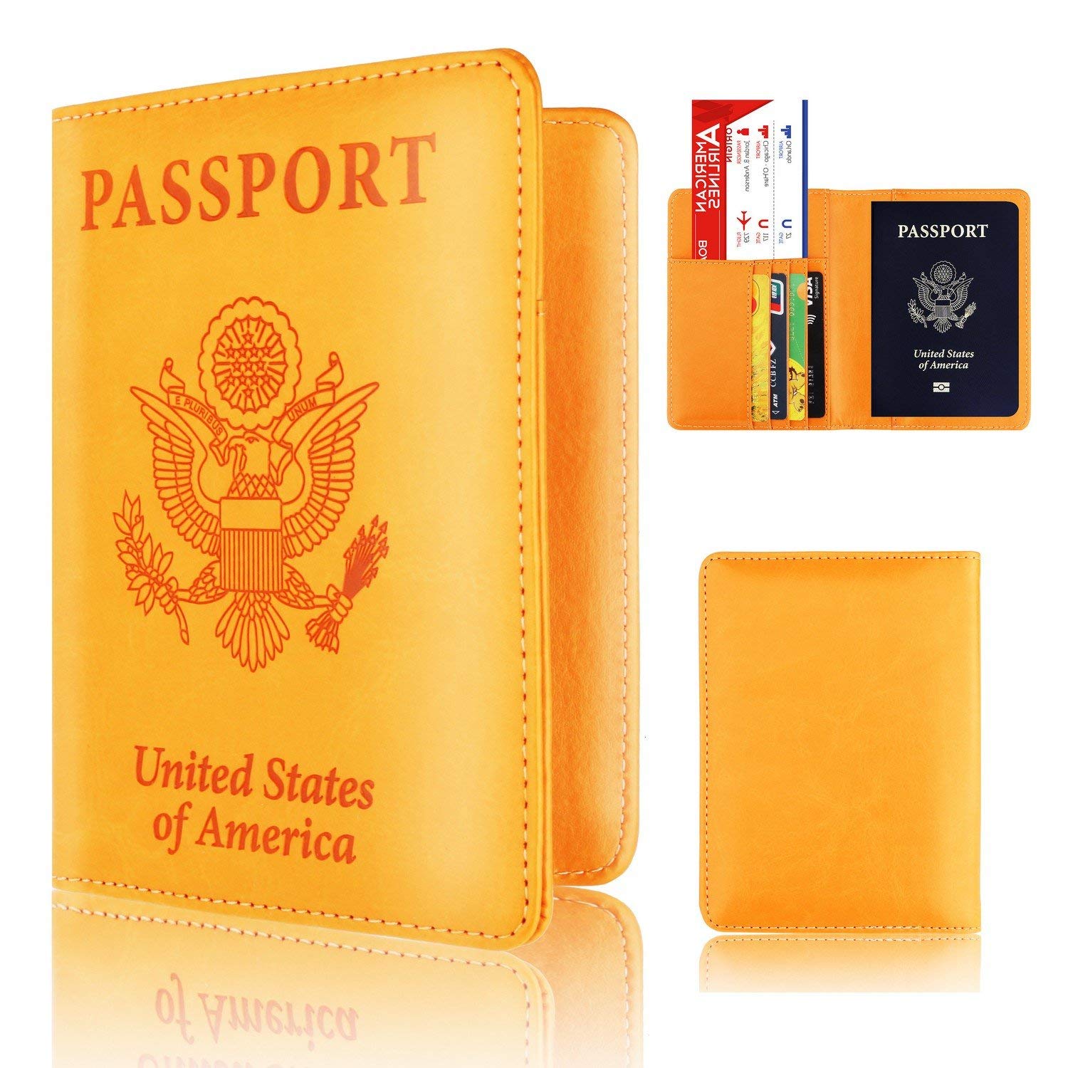 New Passport Holder Passport Wallet Rfid Blocking For Men And Women Designer  Passport Cover - Temu Mexico